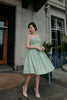 Summer Seafoam Flamingo Dress