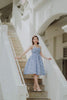 Laura Swing Dress in Betsy Blue