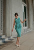 Yu Yan 2 Piece Cheongsam in Peacock