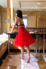Red Tulle Slip