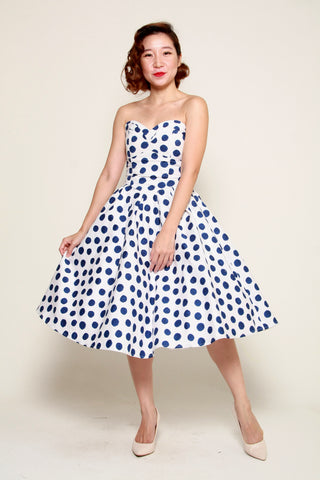 Kooi Lian Swing Dress in Yellow Floral