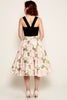Audrey Swing Skirt In Pastel Camouflage