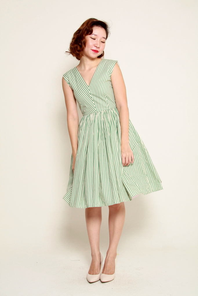 Kelly Swing Dress In Mint