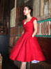 Lou Swing Dress In Red
