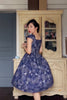 Harmon Swing Dress in Embroidery Print