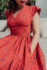 Red Retro Summer in 1947