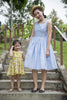 Powder Blue Gingham Piper Dress