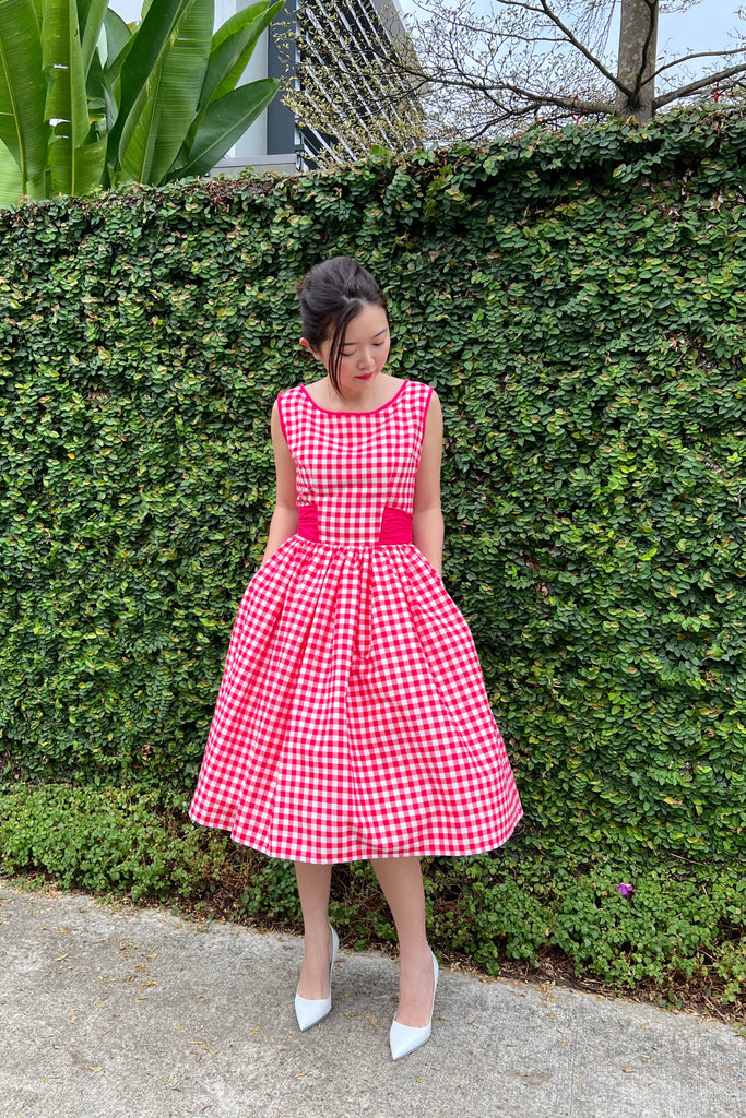 Donna Swing Dress in Sunday Picnic