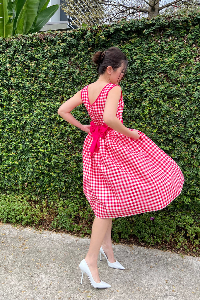 Donna Swing Dress in Sunday Picnic