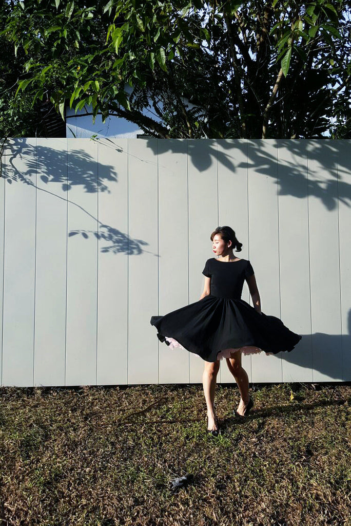 Lulu Belle Dress in Black