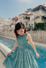 Light Blue Maiz Tea Dress