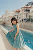 Light Blue Maiz Tea Dress