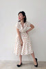 Penny Swing Dress in White Birdy